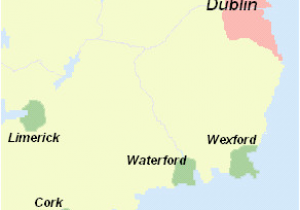 Ireland Map with Cities Kingdom Of Dublin Wikipedia