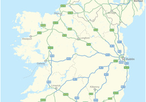 Ireland Motorway Map Road Speed Limits In the Republic Of Ireland Revolvy