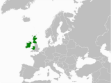 Ireland On Europe Map Irish Republic Erin Go Bragh Alternative History