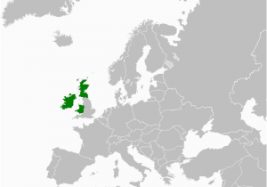 Ireland On Europe Map Irish Republic Erin Go Bragh Alternative History