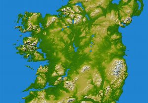 Ireland Physical Map atlas Of Ireland Wikimedia Commons
