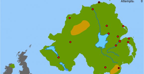 Ireland Physical Map Physical Geography Of northern Ireland Physical Features Of norhtern