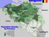 Ireland Population Density Map Belgium Country Data Links and Map by Administrative Structure