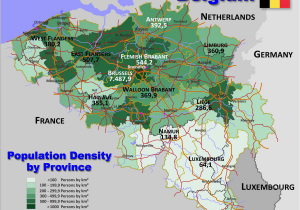 Ireland Population Density Map Belgium Country Data Links and Map by Administrative Structure