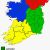 Ireland Province Map Counties Of the Republic Of Ireland