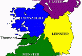 Ireland Provinces and Counties Map Provinces Of Ireland C 4th Century Irish Heritage Ireland Map