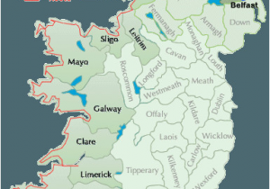 Ireland Road Trip Map Wild atlantic Way Map Ireland Ireland Map Ireland