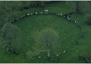 Ireland Stone Circles Map Old European Culture Grange Circle