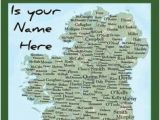 Ireland Surname Map 70 Best Irish Surnames Images In 2019