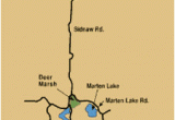 Irons Michigan Map Michigan Trail Maps