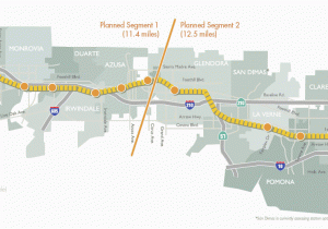 Irwindale California Map Metro Gold Line Foothill Extension Los Angeles Fandom Powered by