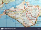Isle Of Wight On Map Of England isle Of Wight Map Stockfotos isle Of Wight Map Bilder Alamy