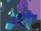 Isobar Map Europe 46 Best Climate Images In 2019 Maps Blue Prints Cards