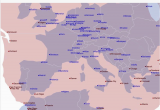 Istanbul On A Map Of Europe Maps On the Web European and Na Cities Overlaid with