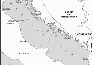 Italy Adriatic Coast Map Map 1 Th E Adriatic Sea Coastal States and Main Ports Download