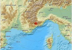 Italy Earthquake Map Earthquake Magnitude 2 1 northern Italy 2019 May 12 15 26 19 Utc