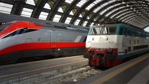 Italy High Speed Train Map Rail Transport In Italy Wikipedia