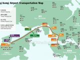 Italy International Airports Map Hong Kong Airport Transfer Map Star Ferry Routes Map