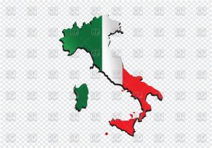 Italy Map for Kids Italy Map Outline and Flag Vector Image Of Signs Symbols Maps