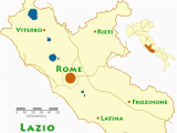 Italy Map Regions and Cities Travel Maps Of the Italian Region Of Lazio Near Rome