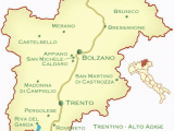 Italy Map Regions Provinces the top Cities to Visit In Trentino Alto Adige Italy