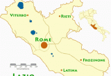 Italy Map Regions Provinces Travel Maps Of the Italian Region Of Lazio Near Rome