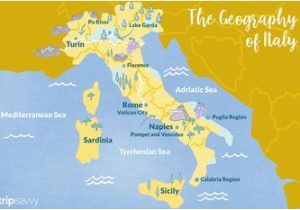 Italy Mediterranean Coast Map where to Go On the Mediterranean Coast Of Italy