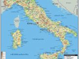 Italy Physical Features Map Italy Physical Map Paper Laminated A2 Size 42 X 59 4 Cm Amazon