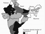 Italy Population Density Map Map Showing the Population Density Of Small Ruminants In Various