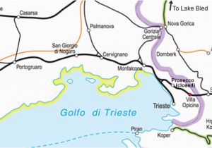 Italy Rail Map Train Routes In Italy Venice to Ljubljana by Train for 22 Venice to Zagreb for 40