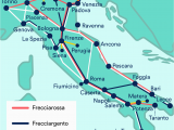 Italy Rail Network Map Fdrmc Italy