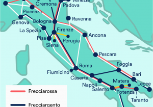 Italy Rail Network Map Fdrmc Italy