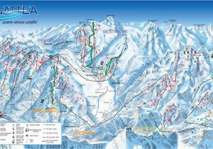 Italy Ski Resorts Map Piste Maps for Italian Ski Resorts J2ski