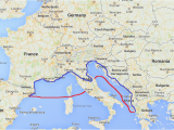 Italy to Greece Ferry Map Italy Travelteachtalk
