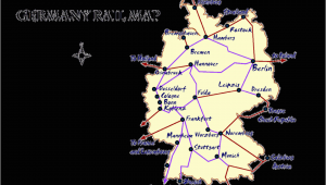 Italy Train Stations Map Germany Rail Map and Transportation Guide