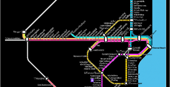 Italy Train System Map Chennai Mrts Train Timings Route Map Chennai Metro Trin Timings