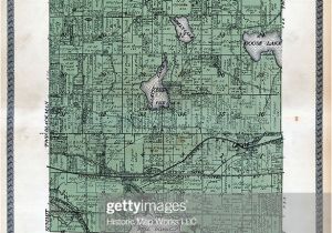 Jackson County Michigan Map Michigan 1911 Leoni township Fairfax Gardens Wildwood Terrace