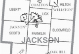 Jackson County Ohio Map Jackson County Ohio Wikipedia