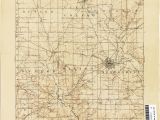 Jackson County Ohio Map Ohio Historical topographic Maps Perry Castaa Eda Map Collection