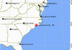 Jacksonville north Carolina Map Map Of Jacksonville north Carolina Bnhspine Com