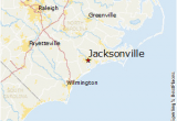 Jacksonville north Carolina Map Map Of Jacksonville north Carolina Bnhspine Com