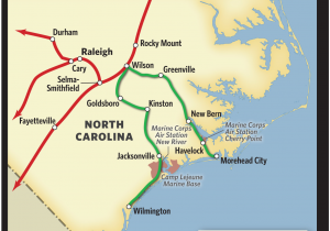 Jacksonville north Carolina Map Map Of Jacksonville north Carolina Bnhspine Com