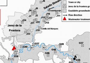 Jerez De La Frontera Spain Map Map Of the Guadalete River Basin and Study area Location Of Sampled