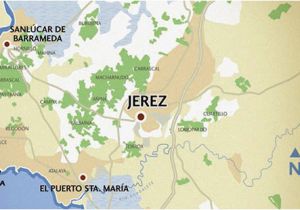 Jerez De La Frontera Spain Map Types Of Sherry Wines Sherrynotes