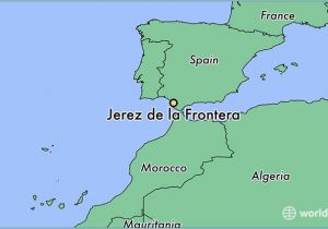 Jerez Spain Map Spain Map In Urdu