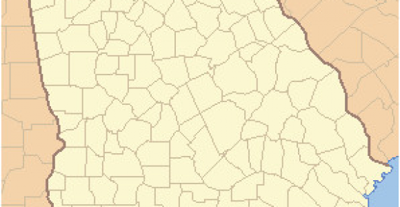 Jesup Georgia Map List Of Counties In Georgia Wikiwand