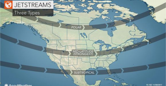 Jet Stream Map Canada What are Jet Streams and How Do they Influence the Weather