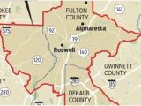 Johns Creek Georgia Map Map Georgia S Congressional Districts