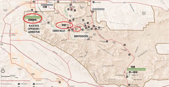 Joshua Tree California Map Coachella Valley Map California Outline Best Joshua Tree Hikes for