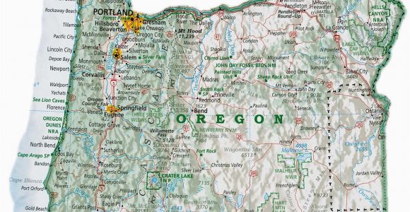 Junction City oregon Map Map or oregon Citys Online Maps oregon Map with Cities Travel